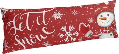 Vista 14 de Fundas de almohada de tamaño estándar de muñeco de nieve, 2 paquetes de fundas de almohada suaves para cama, fundas decorativas para sofá de cuerpo