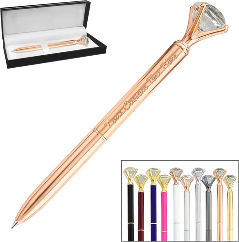 Vista 42 de 1 bolígrafo de diamante con cristal, bolígrafos personalizados a granel con grabado sin nombre, bolígrafos de diamante personalizados, lápiz óptico