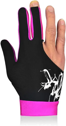Vista 5 de Guantes de billar con 3 dedos para hombre y mujer, guantes de billar para hombre y mujer, guantes de billar Interceable