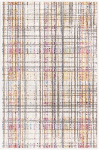 Vista 3 de Unique Loom Deepa Collection - Alfombra rectangular de 2 pies x 3 pies, color azul