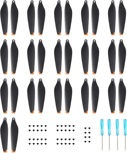 Vista 11 de 32 piezas de hélices Mini 4 Pro/Mini 3 Pro, repuesto rápido, cuchillas de bajo ruido, alas para DJI Mini 3/4 Pro Dron, accesorios exclusivos Oro