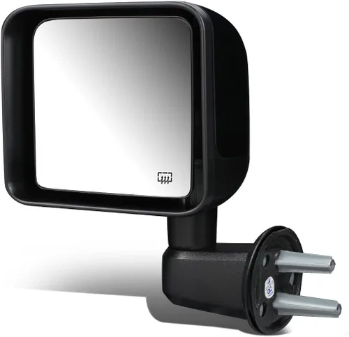 Vista 9 de DNA Motoring OEM-MR-CH1320337 Espejo de ajuste accionado estilo fábrica con vidrio calentado lado izquierdo compatible con 10-16 Patriot