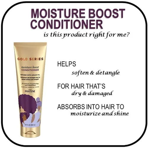Vista 13 de Acondicionador de Pantene Pro-V Gold Series para definir los rizos
