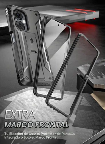 Vista 5 de Poetic Revolution - Funda para OnePlus Nord N30 5G, [probada contra caídas de grado militar de 20 pies], funda protectora resistente de doble capa a
