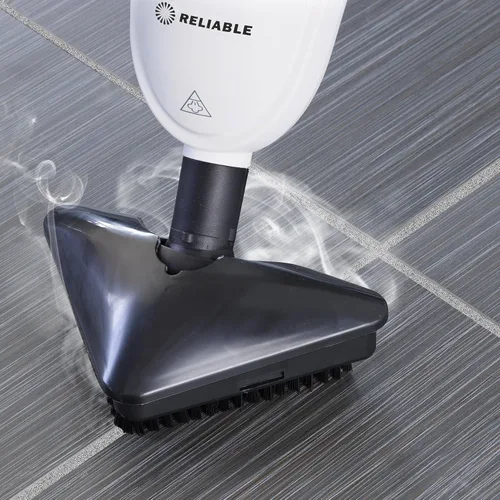 Vista 2 de Reliable 300CU Steamboy Pro 3 en 1 - Trapeador de piso con deslizamiento de alfombra, limpiador de vapor eléctrico, limpiador a vapor con 4