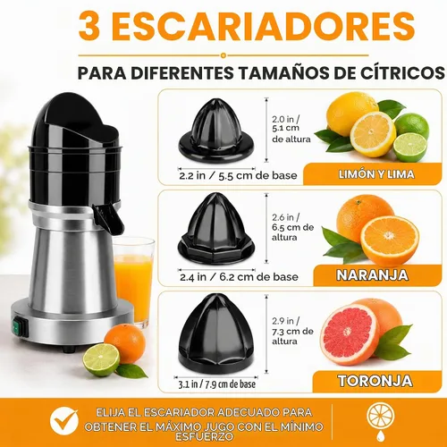 Vista 3 de YUANHAO Máquina eléctrica comercial del exprimidor de cítricos