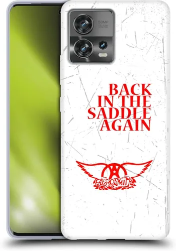 Vista 106 de Head Case Designs Officially Licensed Aerosmith Back in The Saddle Again Classics Gel Case [Military Grade Protection] Compatible with Moto E7