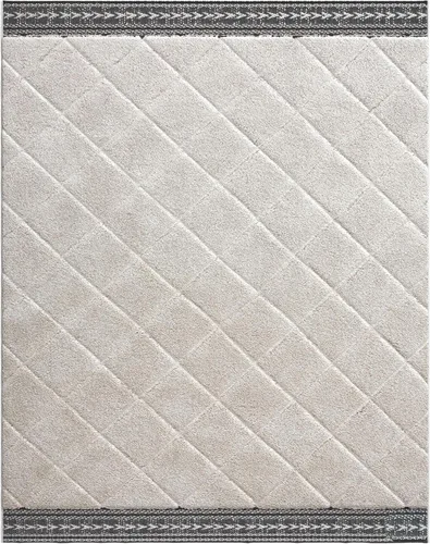 Vista 3 de Abacasa Denali Bijou - Alfombra de polipropileno color crema
