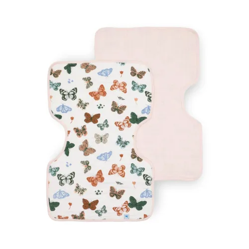 Vista 16 de Little Unicorn Paquete de 2 paños ultra absorbentes para eructos de alta calidad, suaves para la piel del bebé, tamaño más grande, diseño
