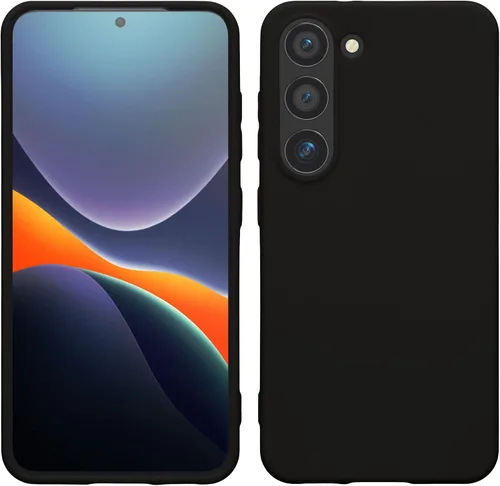Vista 9 de kwmobile Funda compatible con Samsung Galaxy S23 - Funda protectora de silicona TPU suave y delgada - Piedra antigua