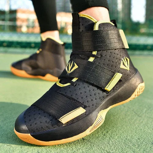Vista 8 de Tenis de baloncesto unisex de alta calidad, para deportes y actividades al aire libre