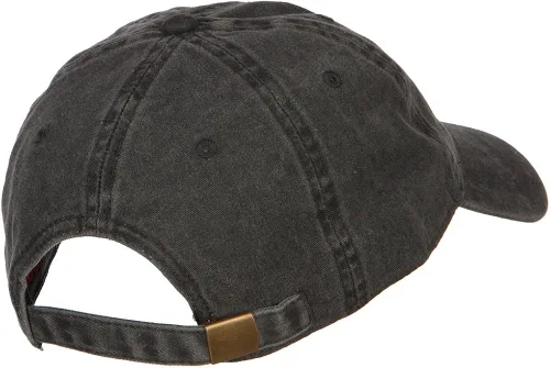 Vista 4 de e4Hats.com Irlanda Shamrock bordado lavado sombrero hebilla