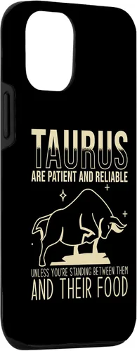 Vista 3 de iPhone 14 Tauro Signo del zodiaco Astrología Horóscopo Carácter Tauro Caso
