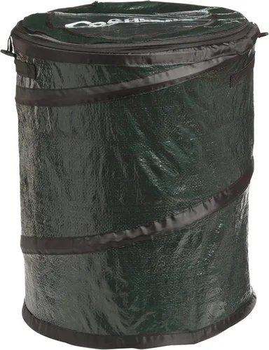 Vista 6 de Coghlan's Contenedor de Reciclaje Pop-Up Deluxe Duradero – Contenedor Plegable con Tapa con Cremallera, Clips para Bolsas y Puntos de Anclaje