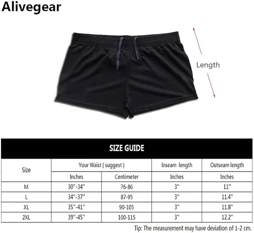 Vista 5 de JEEING GEAR Pantalones cortos de entrenamiento para hombre, de 3 pulgadas, entrepierna de algodón sin bolsillo