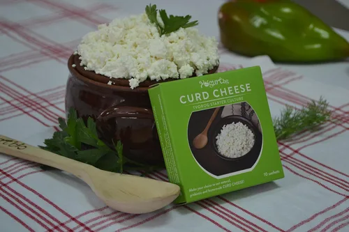 Vista 2 de Curd Cheese /Granjero Queso/ Yogurt.bg - Cultura de inicio Tvorog para 10 litros caseros