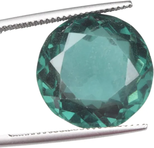 Vista 2 de GEMHUB 16.00 Ct Amatista verde brasileña Forma redonda Amatista verde, amatista verde Piedra preciosa suelta para joyería BL-959, Gema, Amatista