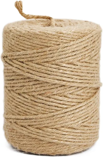 Vista 13 de Leecogo - Cuerda de yute negro de 2.5 mm, 100 metros, resistente, para jardinería, manualidades y proyectos decorativos