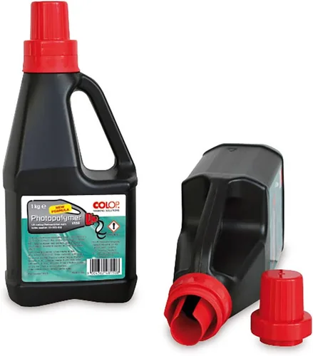 Vista 2 de COLOP VX55 Gel líquido de fotopolímero para fabricación de sellos Gel utilizado para la fabricación de sellos, creación de sellos de goma