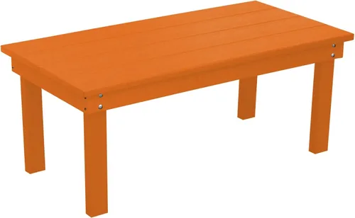 Vista 4 de Furniture Barn USA Poly Hampton - Mesa de café, color azul Azul (Aruba Blue)