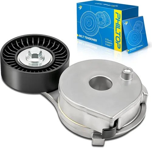 Vista 64 de PHILTOP Conjunto de Polea Tensor de Correa 21007465 Compatible con Saturn SC1/SC2 1993-2002, SW2 1993-2001, SW1 1993-1999, SL2/SL / SL1 1991-2002