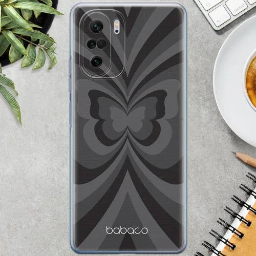 Vista 3 de BABACO Caja del teléfono móvil del Grupo ERT para Xiaomi MI 11i/REDMI K40/K40 PRO/Poco F3/F3 PRO Patrón original y oficial de mariposas 001, caso