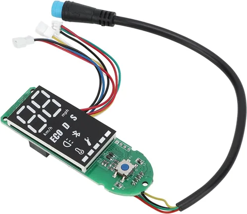 Vista 9 de Alomejor Piezas de scooter eléctrico, ajuste de precisión mejorado, cubierta de interruptor de scooter, placa de circuito de repuesto para viajes