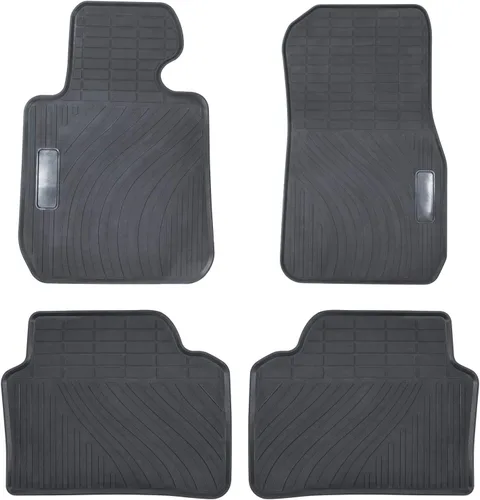 Vista 8 de Tapete para BMW Serie 3/4 F30 F31 F32 F33 F36 320i 328i 335i 2012-2018 y 2015+ F80 M3 de goma resistente para todo tipo de clima, ajuste