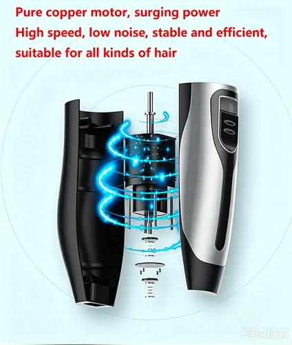 Vista 5 de Dog Clippers Grooming Kit and Pet Paw Trimmer for Dogs & Cats(Gray)