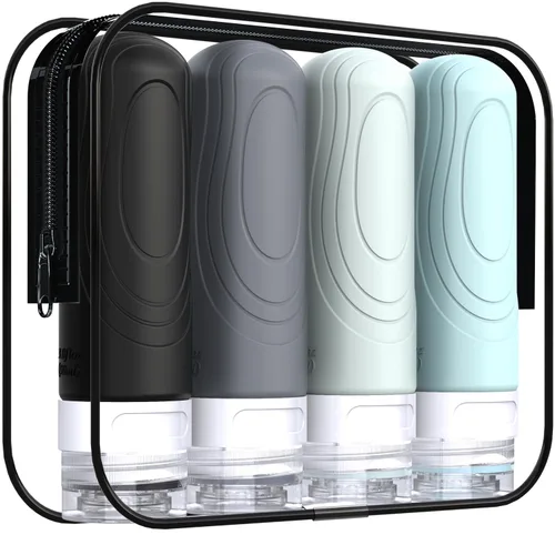 Vista 8 de Botellas de viaje Glamfields, Negro