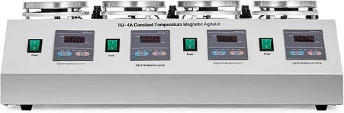 Vista 5 de Magnetic Stirrer for Laboratory with Adjustable Speed and Temperature Digital Display Magnetic Mixer with Hot Plate and Stir Bar Digital(4)