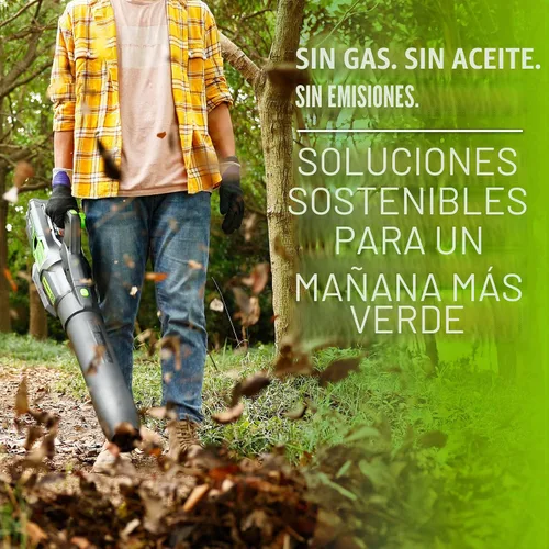Vista 10 de Greenworks - Soplador eléctrico de hojas de 80 V, 730 CFM, solo herramienta