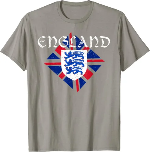 Vista 4 de Vintage UK brazos de Inglaterra playera
