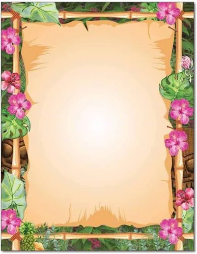 Vista 2 de Hula Dancer - Papel para impresora láser y de inyección de tinta (25 hojas)