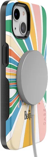 Vista 2 de Casely Funda para iPhone 13 Come Together The Beatles Abbey Road Diseño protector audaz Compatible con MagSafe
