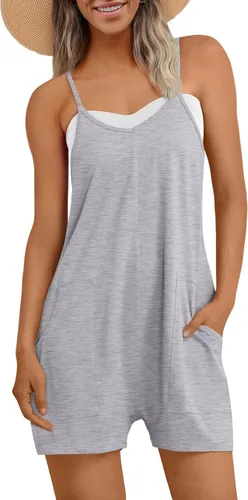Vista 10 de AUTOMET Overoles para mujer, overoles para verano, playa, crucero 2026 Verde Armada (ArmyGreen)