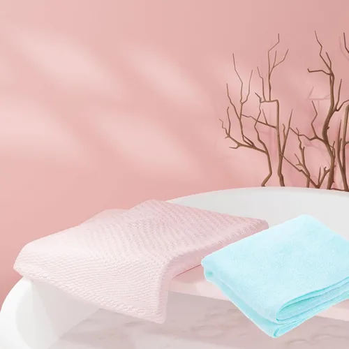 Vista 9 de Alipis 2 toallas faciales de algodón, absorbentes y suaves para uso doméstico, ideales para limpieza y eliminación de maquillaje, 16 x 27 pulgadas