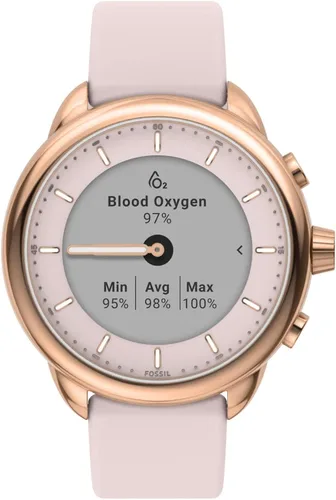 Vista 9 de Fossil Gen 6 Wellness Edition - Reloj inteligente híbrido con Alexa integrado, frecuencia cardíaca, seguimiento de actividad, oxígeno en sangre
