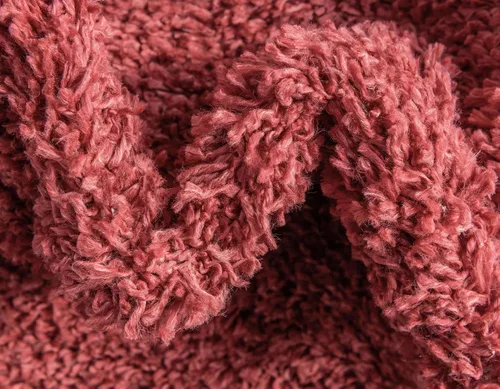 Vista 461 de Unique Loom Colección Davos Shag - Alfombra Lino
