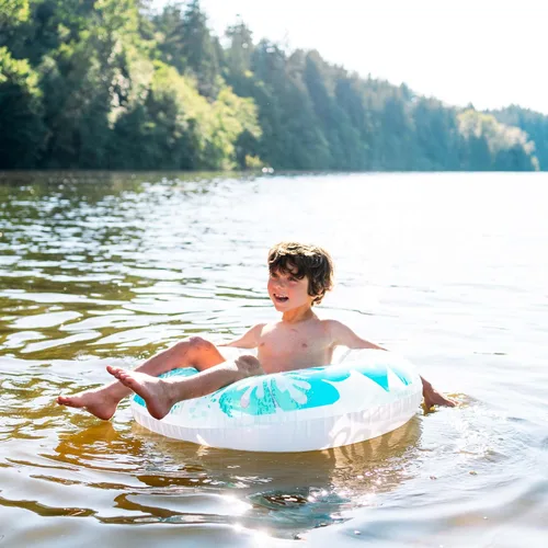 Vista 3 de GEAR AID Tenacious Tape Flex - Parches resistentes para fijar agujeros y rasgaduras en telas al aire libre, vinilo, piscina y nieve inflables