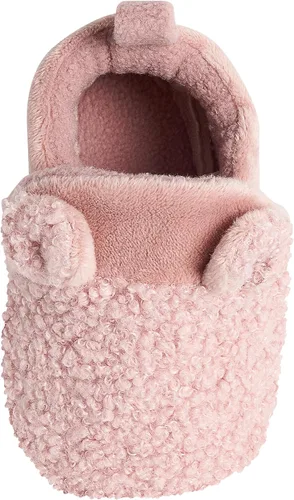 Vista 6 de Gerber Botines unisex con forro polar para bebé, antideslizantes, suaves, con orejas
