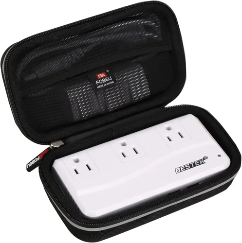 Vista 9 de FBLFOBELI Estuche rígido para BESTEK Adaptador de viaje universal de 220 V a 110 V convertidor de voltaje (convertidor de voltaje de 2000 W)