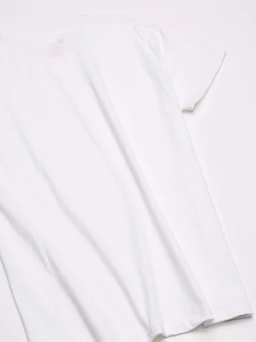 Vista 2 de Hanes Paquete de 5 camisetas ComfortSoft - 5280, Blanco