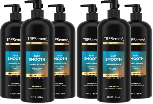 Vista 5 de TRESemmé Champú antiencrespamiento 3 unidades para cabello encrespado formulado con tecnología Pro Style 28 Fl Oz