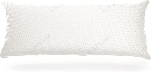 Vista 10 de Cosy House Collection - Almohada de espuma viscoelástica de lujo con rayón derivado de bambú triturado - Relleno ajustable y extraíble - Funda
