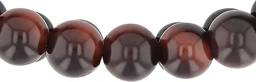 Vista 4 de Pulsera de bolo de nailon ajustable con cuentas de acero inoxidable para hombre