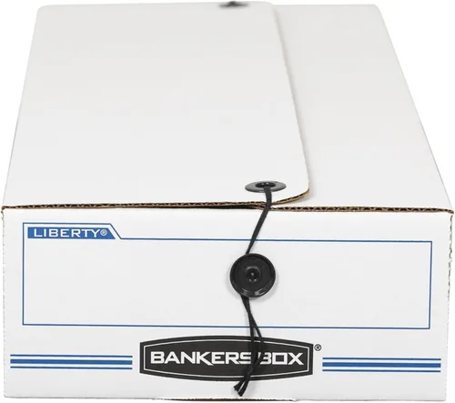 Vista 8 de Bankers Box Paquete de 12 cajas de verificación de cuerdas y botones