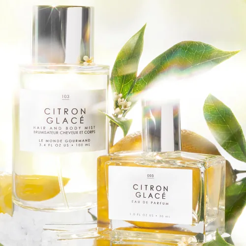 Vista 5 de Le Monde Gourmand Citron Glacé Mist para el cabello y el cuerpo - 3.4oz 100 ml