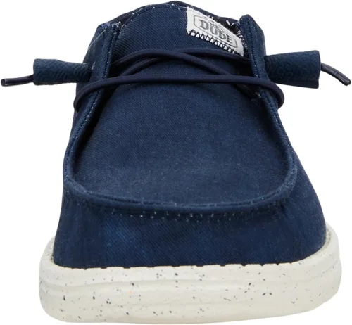 Vista 6 de Hey Dude Wendy Chambray - Mocasines con cordones para mujer
