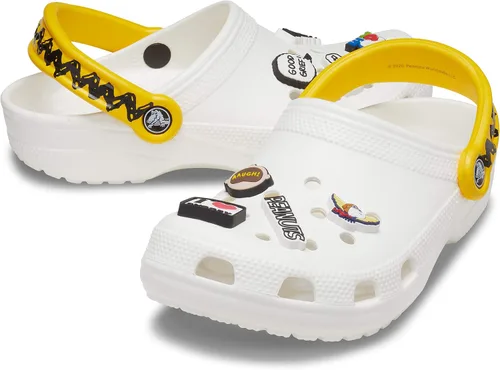 Vista 7 de Crocs Zuecos clásicos unisex para adultos Snoopy Marrón